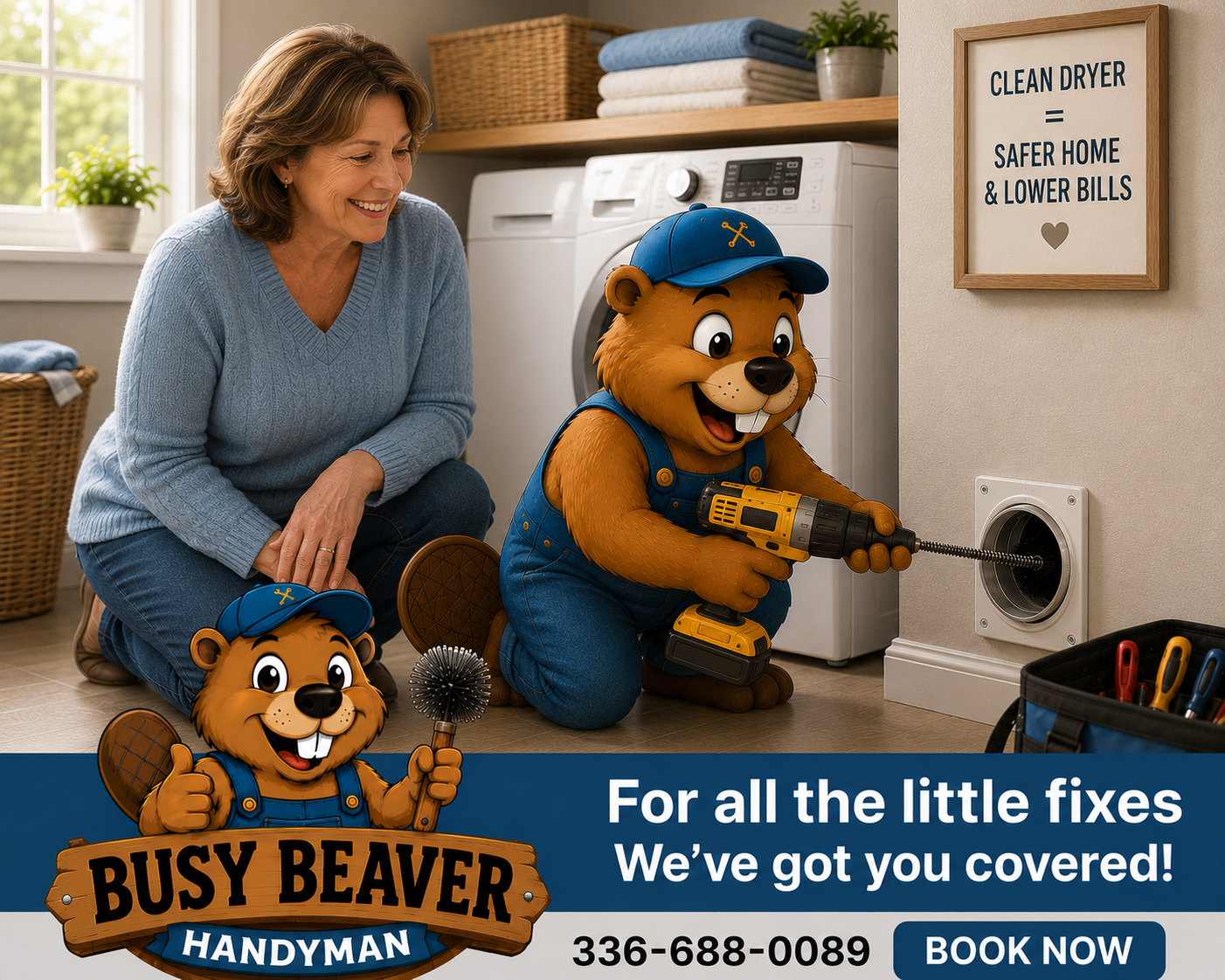 Dryer Vent & Laundry Area Help
