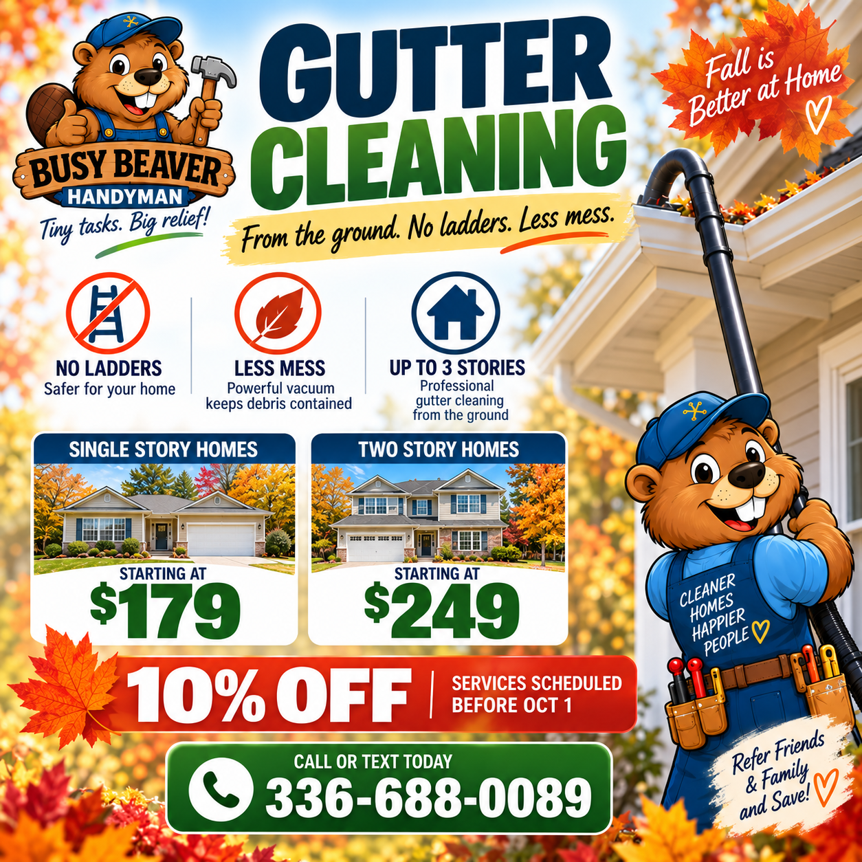 Busy Beaver seasonal special